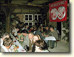Ungarische und deutsche Hereford-Freunde